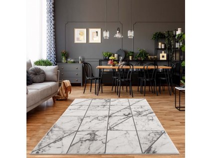 Moderní koberec NOA - vzor 9288 šedý