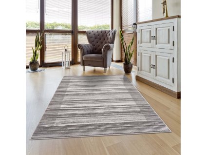 Moderní koberec NOA - vzor 9301 šedý