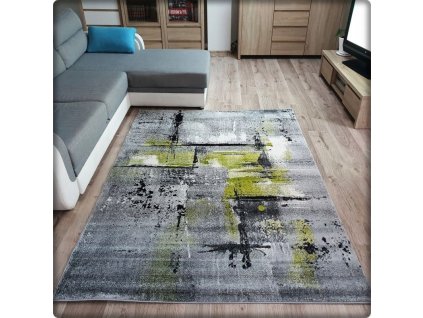 Moderní koberec SUMATRA - zelený Picasso
