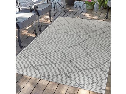 Šňůrkový koberec PALM 23526A antracit