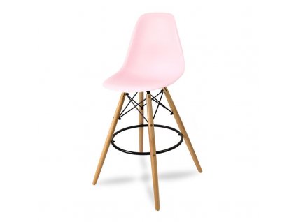 Barová židle Enzo růžová