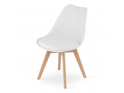 Designová židle ENZO 007 bílá