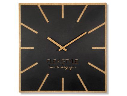 15715 5 moderne drevene hodiny eko exact 60cm
