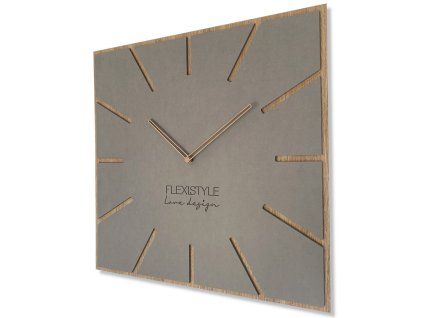 11152 4 moderne drevene hodiny eko exact 3 50cm