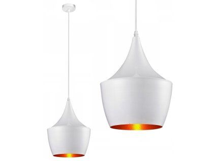 10780 5 retro stropna lampa costa a biela