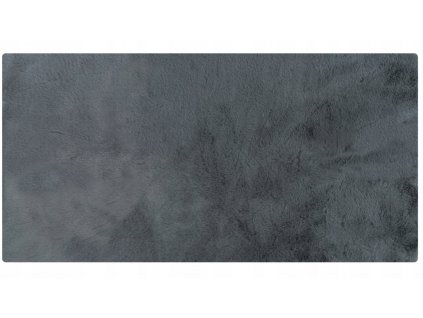 Kožešinový koberec OSLO tmavě šedý