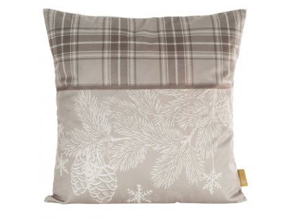 Vánoční dekorační povlečení na polštář HOLLY 01