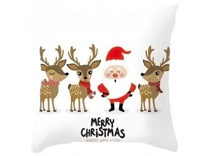Vánoční povlečení na polštář 3D 32