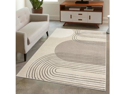 Moderní koberec BONITO 7157 hnědý