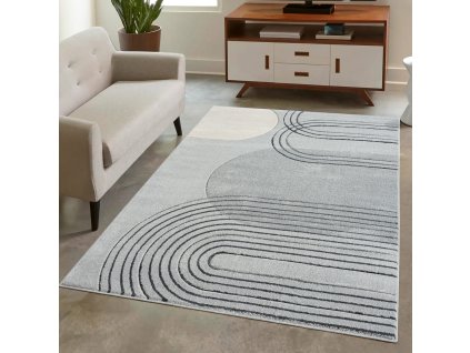 Moderní koberec BONITO 7157 šedý