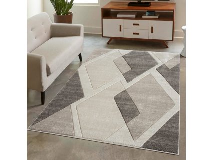 Moderní koberec BONITO 7167 hnědý