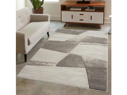 Moderní koberec BONITO 9053 hnědý