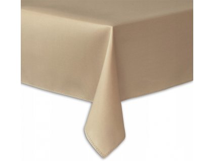 Teflonový ubrus GOLD tmavě béžový