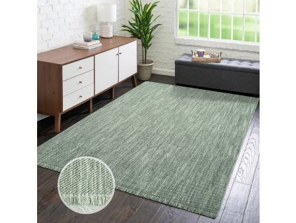 Vintage koberec LINDO 8843 zelený
