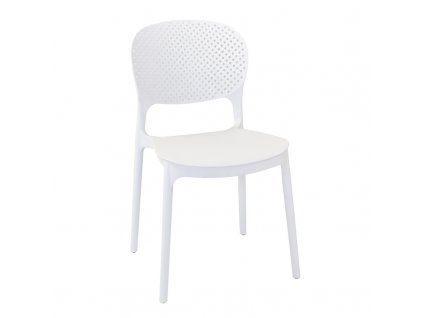 Plastová židle FLEX bílá