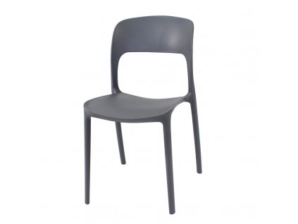 Plastová židle TREX šedá