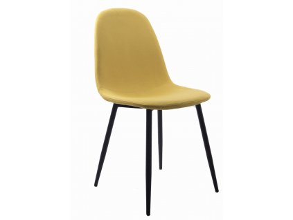 Jídelní židle DART - žlutá