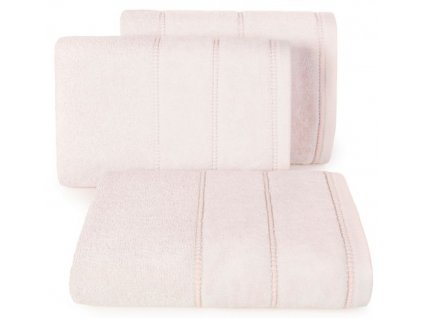 Bavlněný ručník R137-07 světle růžový