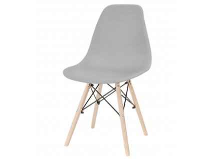 Designová židle ENZO X šedá