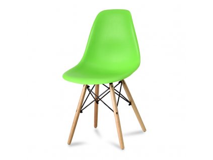 Designová židle ENZO X zelená