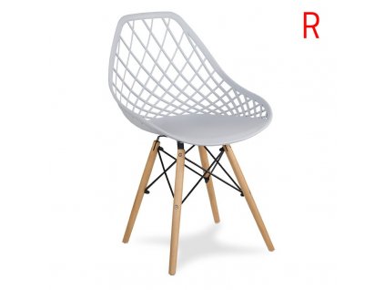 Designová židle OSLO šedá