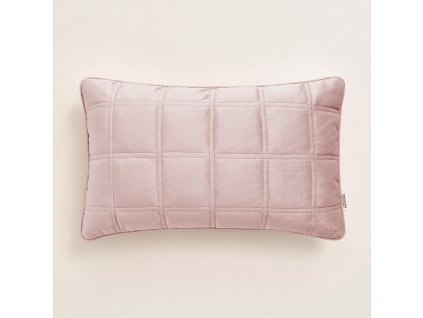 Dekorační povlak na polštář COLETTE - pudrově růžový 30x50cm