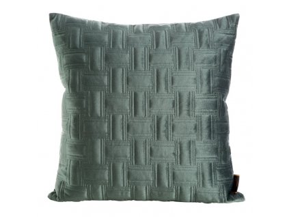 Dekorační povlak na polštář JIE - 04 v tmavě matné barvě