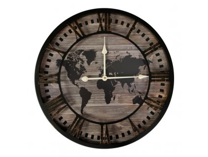 Dekorativní nástěnné hodiny v koloniálním stylu