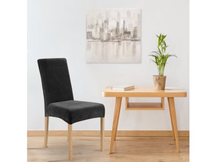 Potah na židli - černý