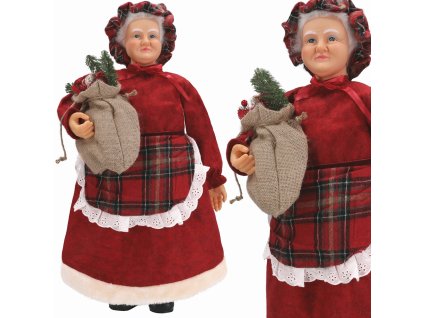 babka Mikuláška červená