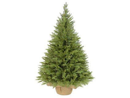 Umělý Vánoční stromek 3D Smrk v jutě
