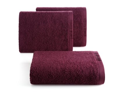 Bavlněný ručník PIERRE CARDIN - bordó