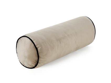 Dekorační polštář ve tvaru válce GAJA 5 - béžový