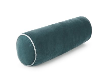 Dekorační polštář ve tvaru válce GAJA 5 - tmavě modrý