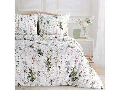 Ložní povlečení VANESS zdobené rostlinným motivem