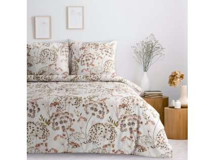 Ložní povlečení JULITA zdobené rostlinným motivem