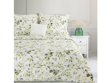 Ložní povlečení MILI zdobené rostlinným motivem