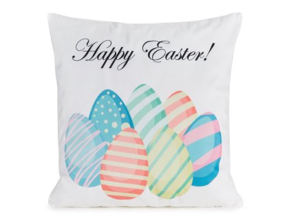 Sametový velikonoční dekorační povlak na polštář SPRING 3