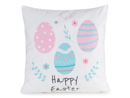 Sametové velikonoční dekorační povlak na polštář SPRING 8