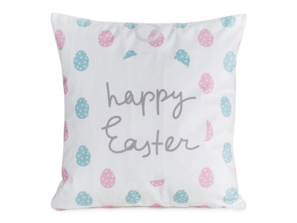 Sametové velikonoční dekorační povlak na polštář SPRING 9
