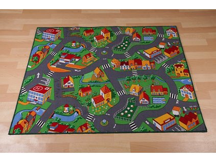499 4 detsky koberec ulice mesta 250 x 300 cm