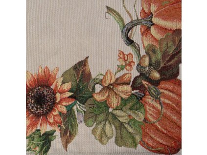 356525 gobelinovy obrus na stol s motivom tekvic nat1220 140 x 180 cm