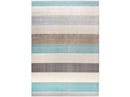 264415 moderny koberec light marine stripes 120 x 170 cm