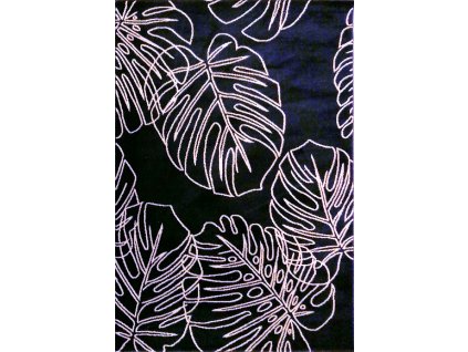 Moderní koberec LIGHT FROST - Monstera (Rozměr koberce 140x200cm)