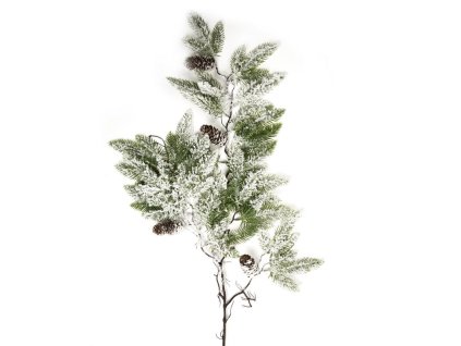 364247 vianocna dekorativna vetvicka 249 88x48cm zelena