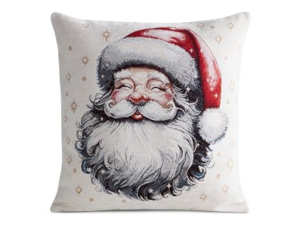 373946 vianocna gobelinova obliecka na vankus mikulas