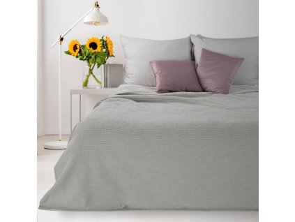 Deka s vaflovou strukturou LINDA v šedé barvě (Rozměr deky 150x200cm)