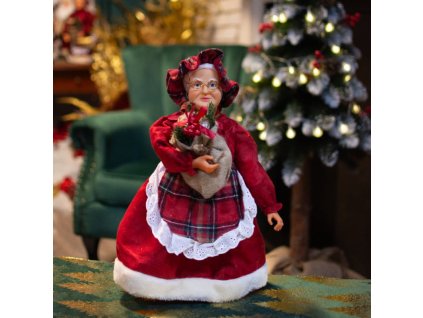 Babka Mikuláška červená 1