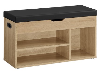 342797 skrinka na topanky s podsedakom dub sonoma lhs030b11