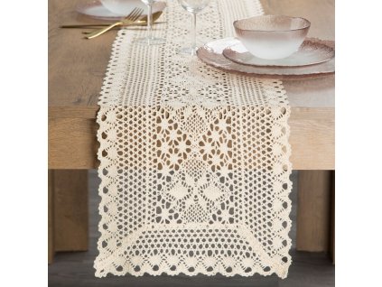 377244 cipkovana stola na stol meggy bezova 32x140cm